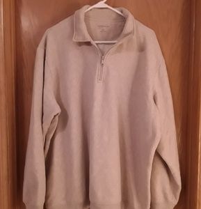 Croft & Barrow 1/4 Zip Mens Pullover-Size XXL